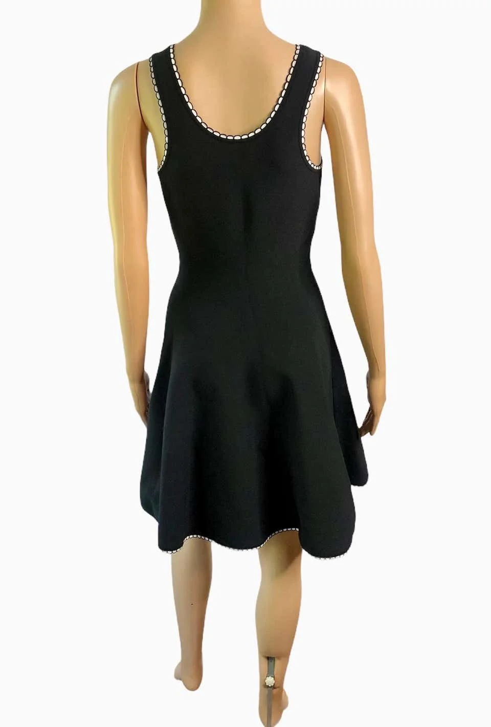 ワンピース Alaia Abito Corto S M Azzedine Alaia S/S 1992 Vintage Off Shoulder Bodycon Black